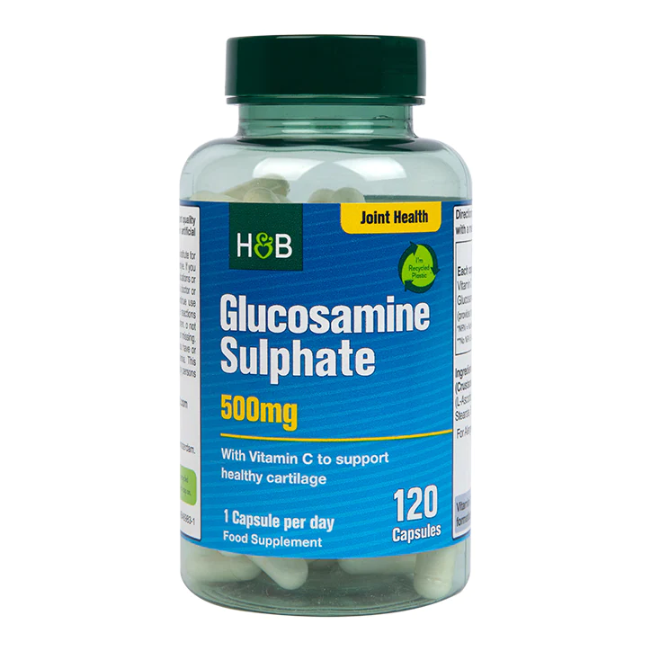 Glucosamine Sulfate 500mg - 120 Capsules