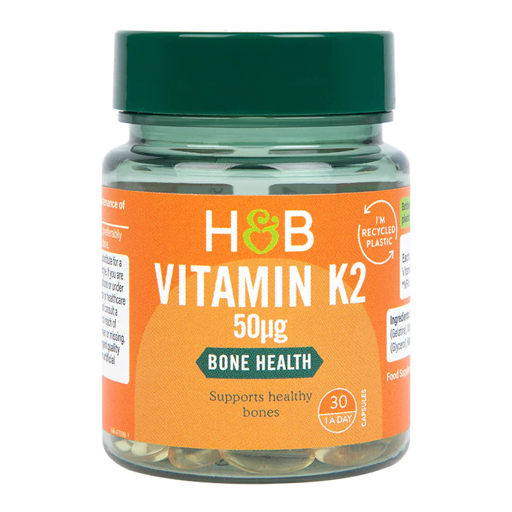 Holland & Barrett K2 50Ug Capsules