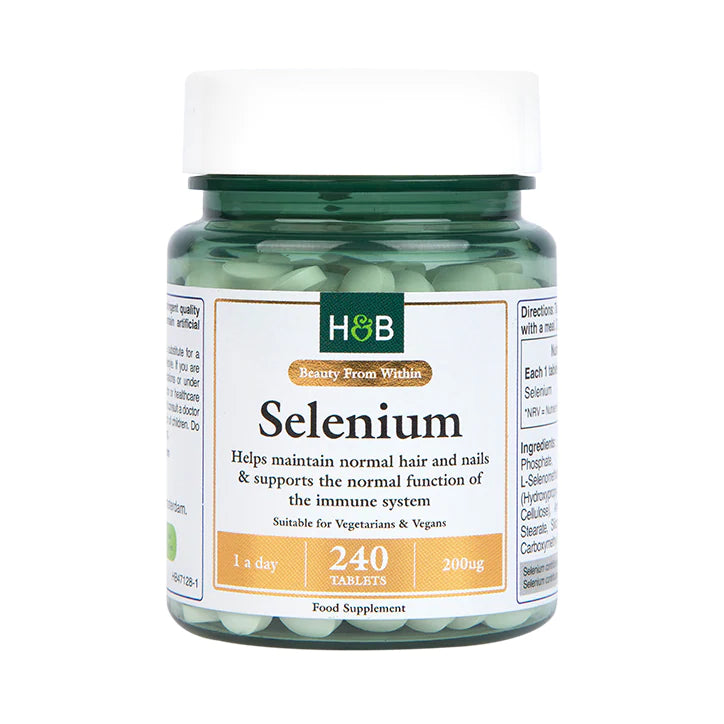 Holland & Barrett Selenium 200Ug 240 Tablets - Selenio