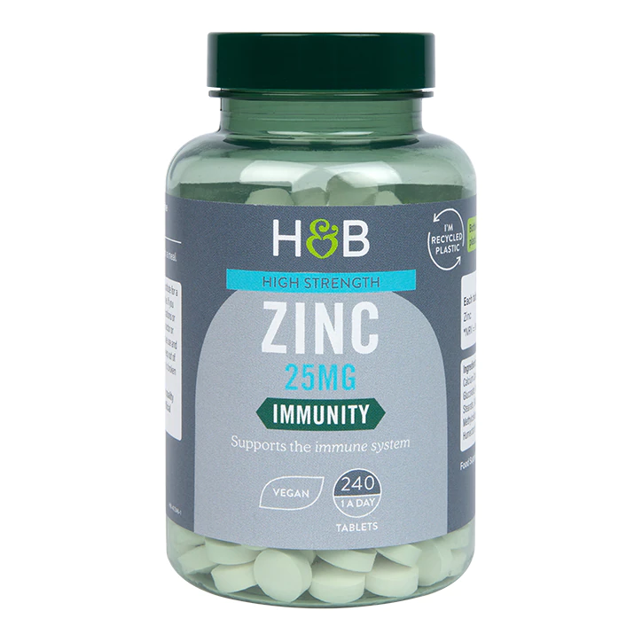 Zinc 25mg - 240 Tablets