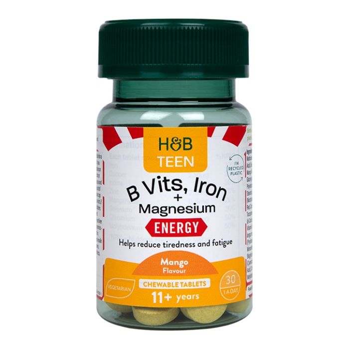 Holland And Barrett Teens Energy 30 Chewables 