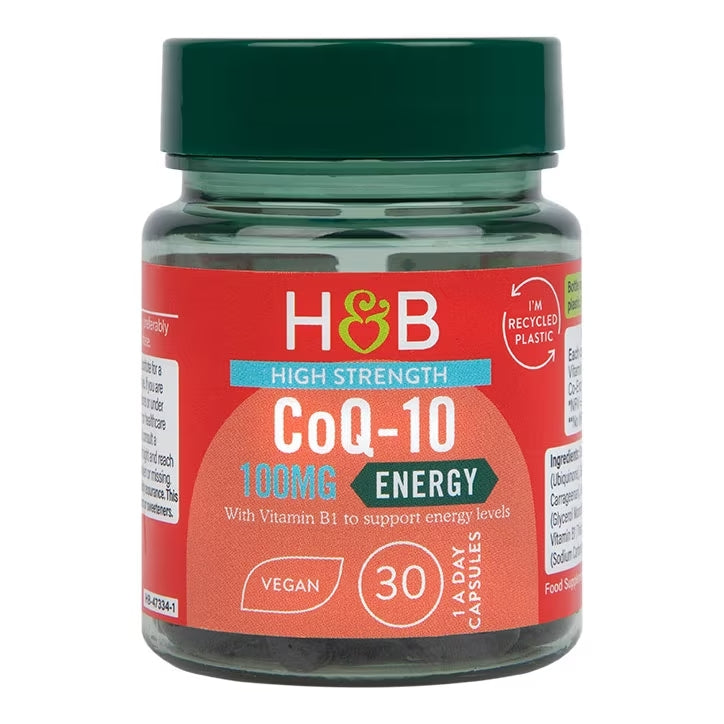 High Potency Co-Q10 100mg - 30 capsules