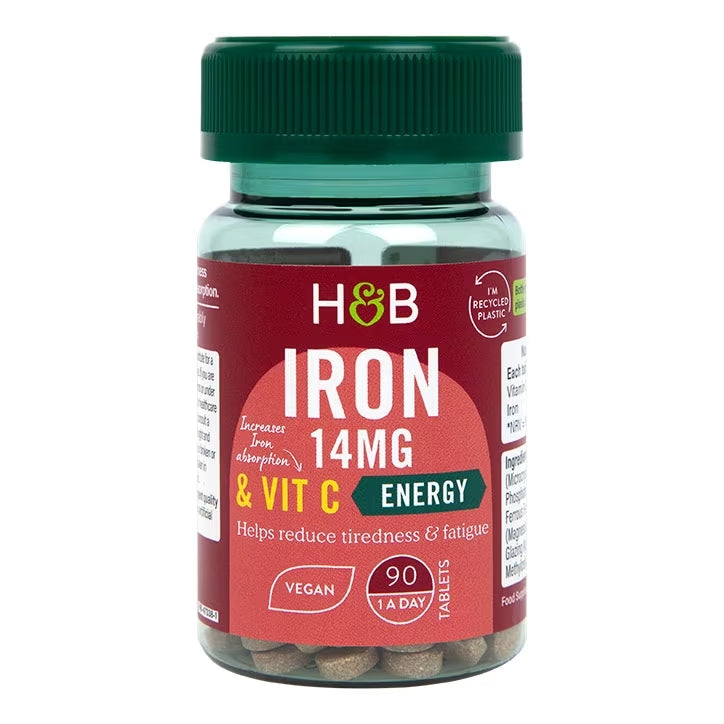 Iron and Vitamin C 14mg - 90 Tablets