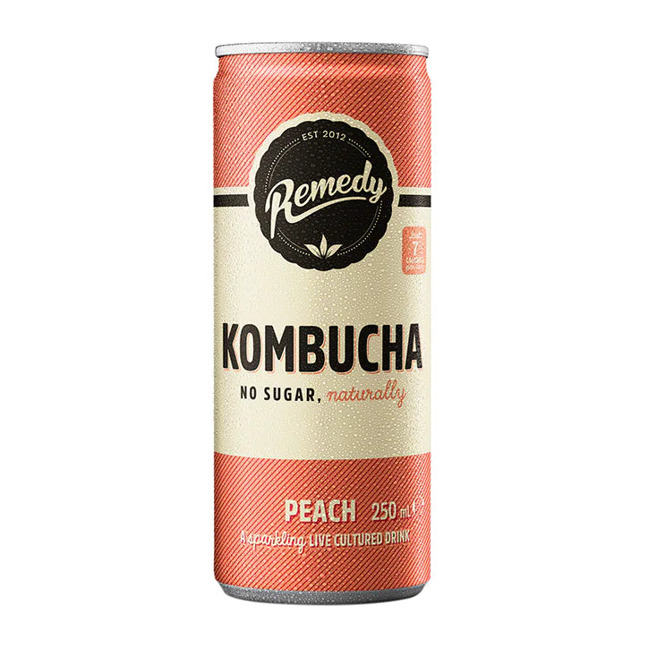 Remedy Kombucha Peach 250Ml