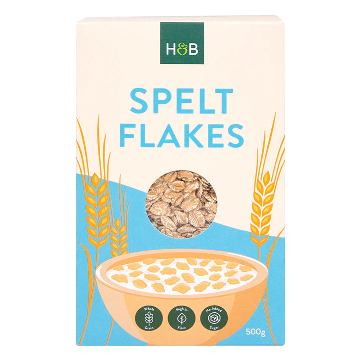 Holland & Barrett Spelt Flakes 500G