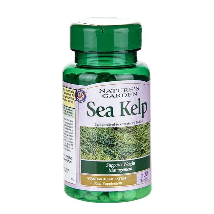 Natures Garden Sea Kelp Tablets 15Mg 500 Tablets