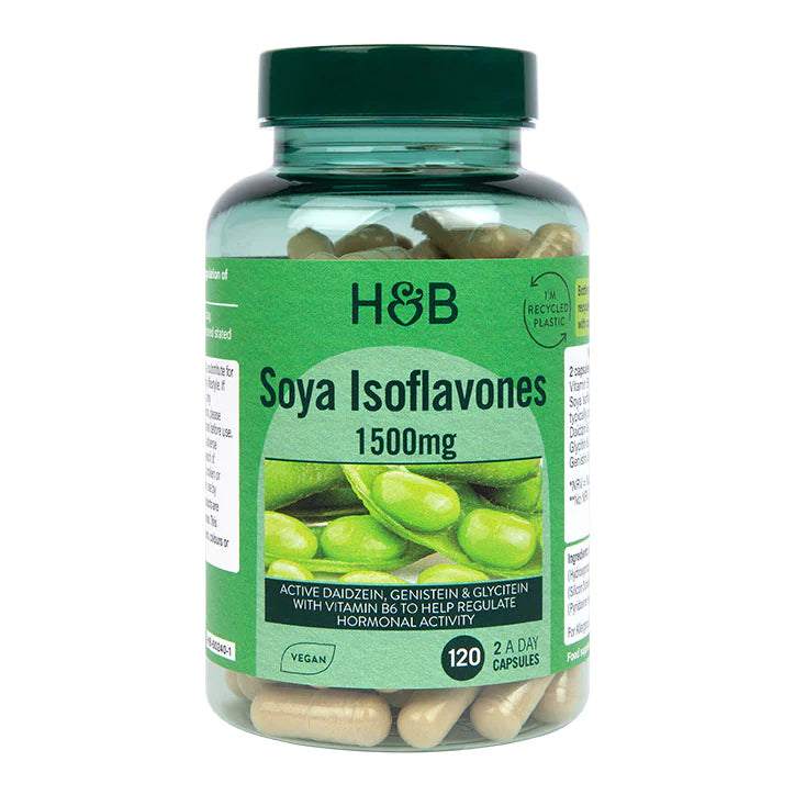 Soy Isoflavones 1500mg - 120 Capsules