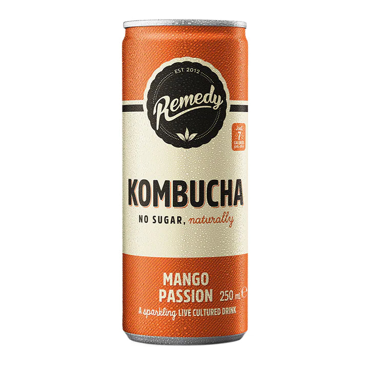 Remedy Kombucha Mango Passion 250Ml