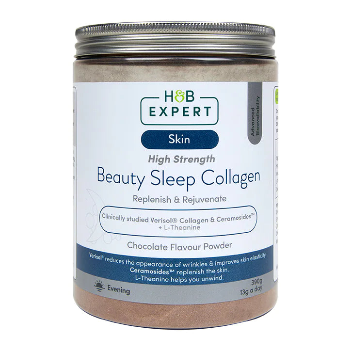 Expert Beauty Sleep Collagen Alta Potencia Sabor Chocolate en Polvo - 390g