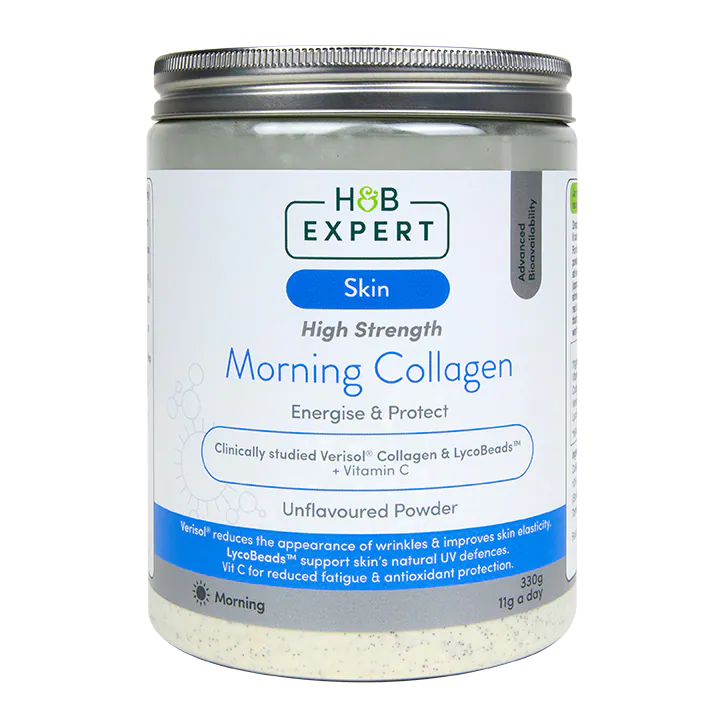 Expert Morning High Potency Collagen Powder Unflavored 330g