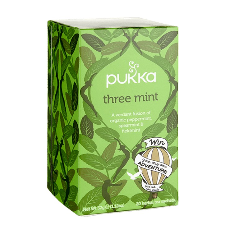 Pukka Three Mint 20 Tea Bags