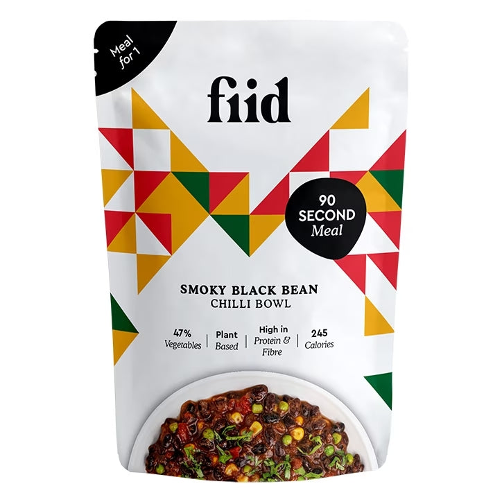 fiid Smoked Black Bean Chili Bowl - 275g