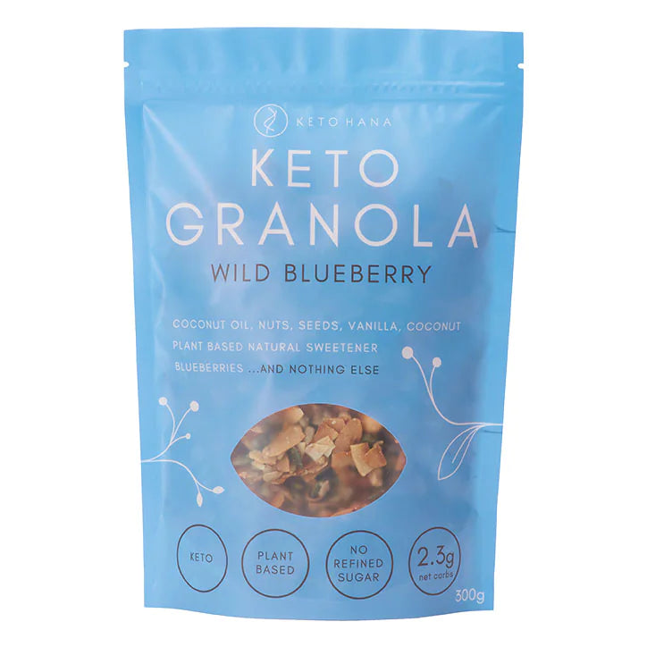 Keto Hana Keto Wild Blueberry Granola - 300g