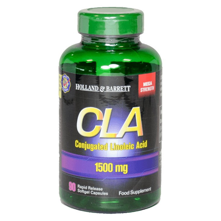 Holland & Barrett Mega Strength Cla 90 Softgel Capsules 1500Mg