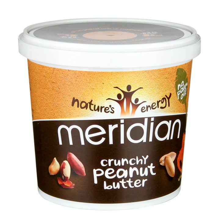 Meridian Natural Crunchy Peanut Butter 1Kg