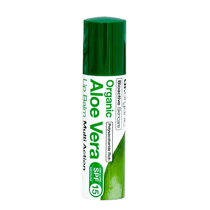 Dr Organic Aloe Vera Lip Balm 5.7Ml