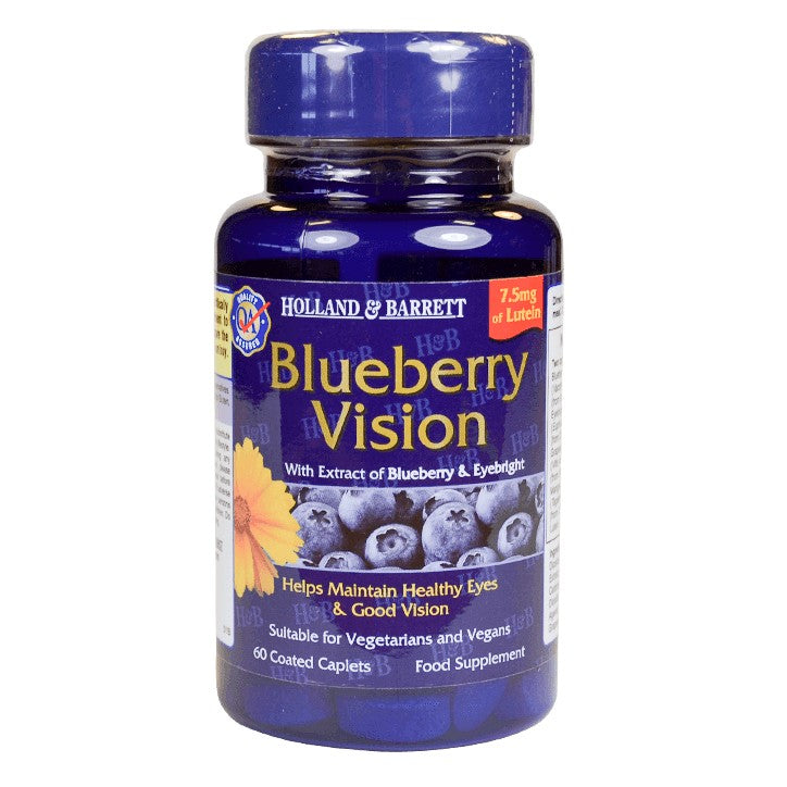 Holland & Barrett Blueberry Vision 60 Capsules